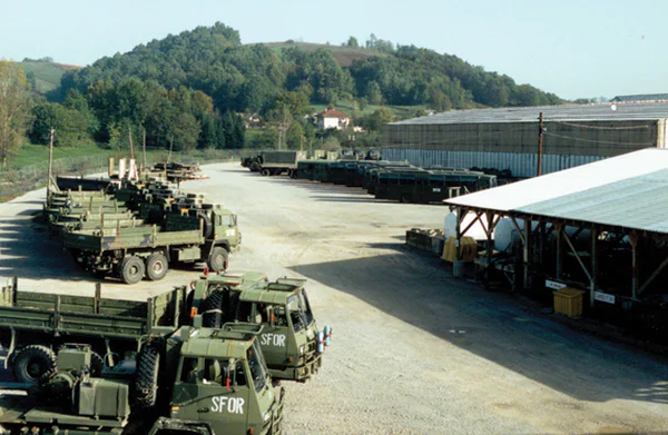 Canadian forces in Bosnia