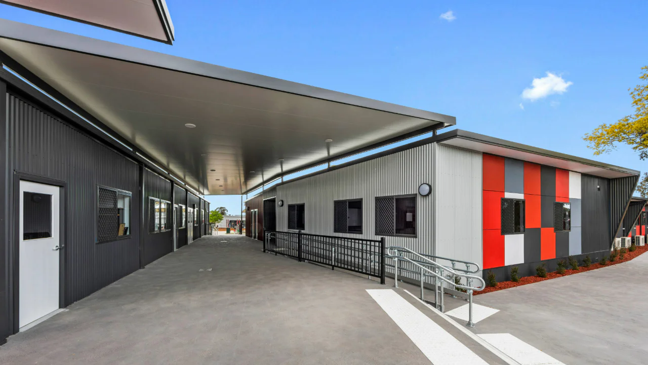 modular school classroom