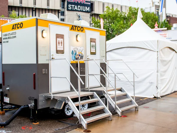 portable restroom