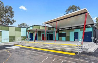 Architecturally designed modular school facilities