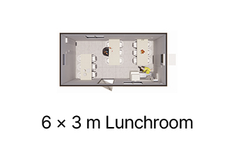 ATCO Structures Lunch Rooms