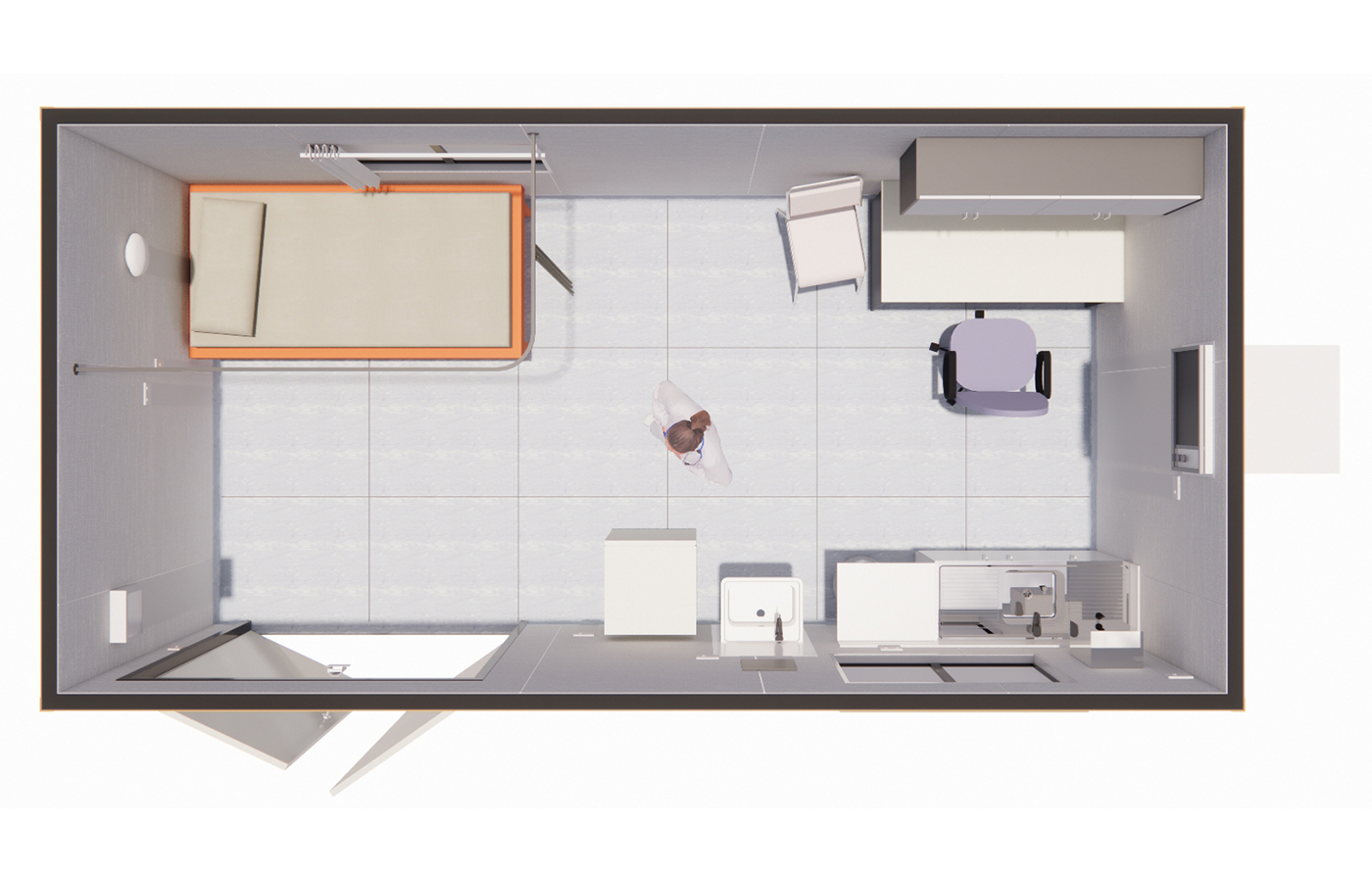First Aid Building Floor Plan